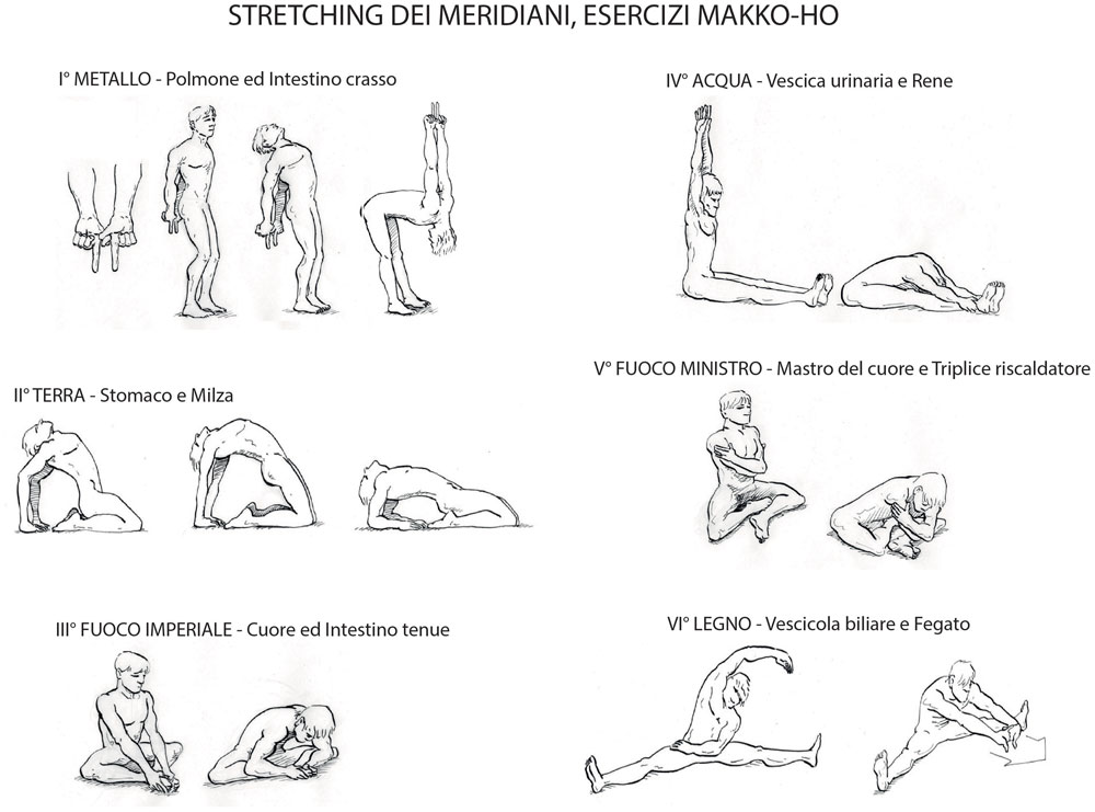 makko ho - stretching dei meridiani